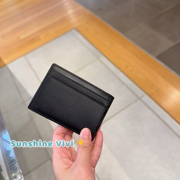 NWT Coach Men's Charcoal/Black Compact Billfold Coated Canvas Wallet CW368 - Picture 4 of 4